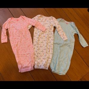Set of 3 Baby Gowns